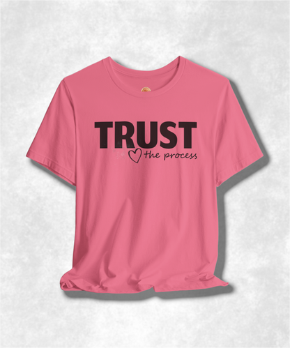 Trust The Process Karma T-Shirt - Inspirational Graphic Tee, Spiritual Streetwear, Motivational Apparel