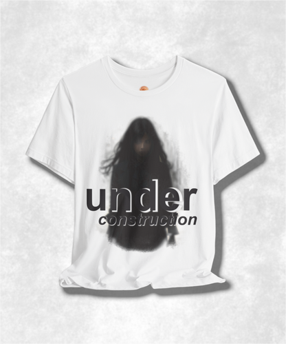 Under Construction Karma T-Shirt - Funny Graphic Tee, Casual Streetwear, Unisex Cotton Shirt, Positive Vibes Apparel, Unique Gift Idea