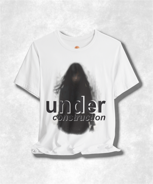 Under Construction Karma T-Shirt - Funny Graphic Tee, Casual Streetwear, Unisex Cotton Shirt, Positive Vibes Apparel, Unique Gift Idea
