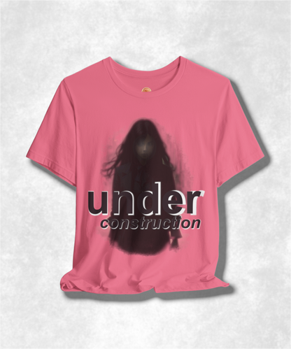 Under Construction Karma T-Shirt - Funny Graphic Tee, Casual Streetwear, Unisex Cotton Shirt, Positive Vibes Apparel, Unique Gift Idea