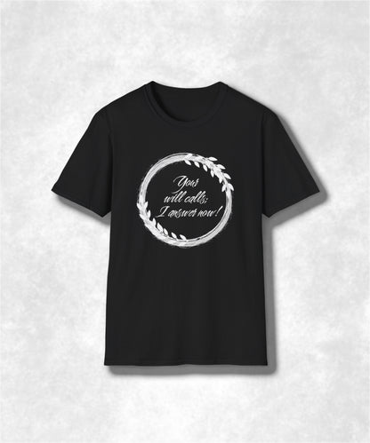 Inspirational Tee, Motivational Shirt, Positive Quote Top, Unisex Softstyle Clothing