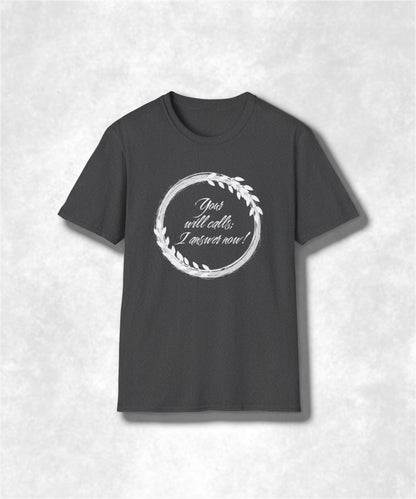 Inspirational Tee, Motivational Shirt, Positive Quote Top, Unisex Softstyle Clothing