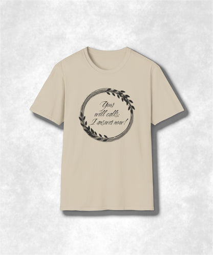 Inspirational Tee, Motivational Shirt, Positive Quote Top, Unisex Softstyle Clothing