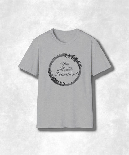 Inspirational Tee, Motivational Shirt, Positive Quote Top, Unisex Softstyle Clothing