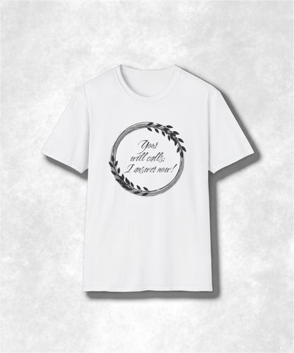 Inspirational Tee, Motivational Shirt, Positive Quote Top, Unisex Softstyle Clothing