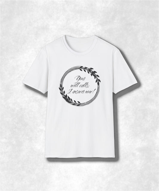 Inspirational Tee, Motivational Shirt, Positive Quote Top, Unisex Softstyle Clothing