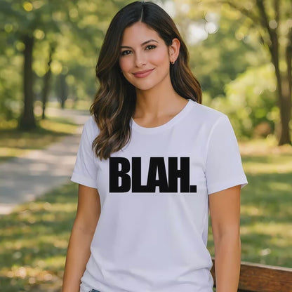 BLAH. Graphic Tee | Boxy Oversized T-Shirt
